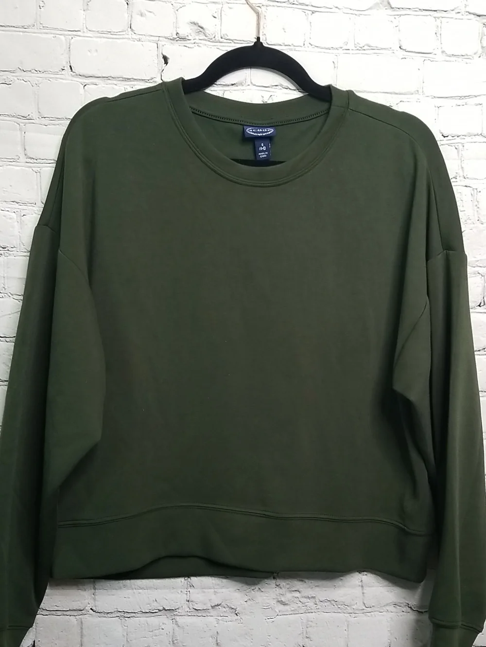 SCOOP Sweatshirt Forest Green Small - Picture 1 of 4